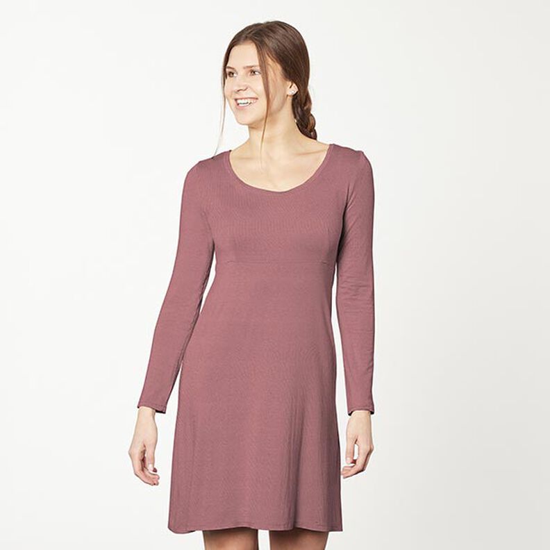 GOTS Baumwolljersey | Tula – pastellviolett,  image number 5