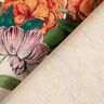 Dekostoff Halbpanama prachtvolle Blumen – natur/purpur,  thumbnail number 4