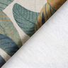 Dekostoff Halbpanama Bananenblätter – blaugrau/helltaupe,  thumbnail number 4