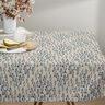 Dekostoff Halbpanama Fischschwarm – natur/marineblau,  thumbnail number 7