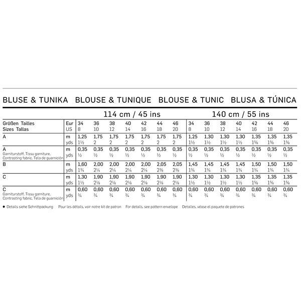 Bluse / Tunika | Burda 6809 | 34-46,  image number 2