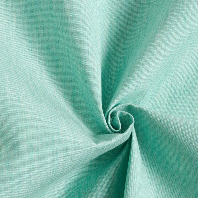 Outdoorstoff Canvas Uni Melange – mint,  image number 2