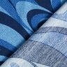 Viskose-Crêpe Wellen – marineblau/königsblau,  thumbnail number 4
