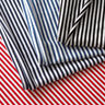 Baumwolljersey schmale Streifen – marineblau/weiss,  thumbnail number 3
