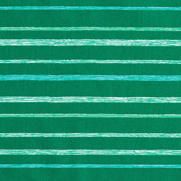 GOTS Baumwollpopeline Skribbel-Optik Streifen | Tula – grün | Reststück 100cm