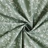 Baumwollpopeline Blätterranken – schilf,  thumbnail number 3