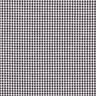 Baumwollpopeline Kleines Vichykaro, garngefärbt – schwarz/weiss,  thumbnail number 1