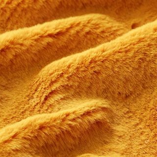 Polsterstoff Kunstfell – currygelb, 