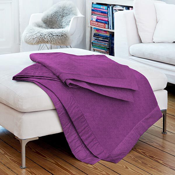 Antipilling Fleece – violett, image number 5