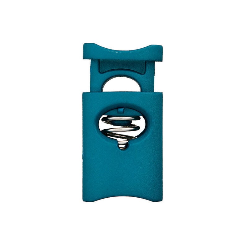 Kordelstopper [Durchlass: 8 mm] – petrol,  image number 1