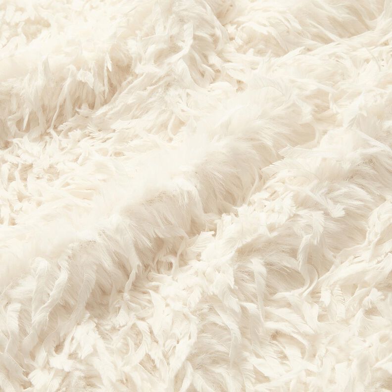 Kunstfell Federn Uni | Katia Fabrics – weiss, image number 3