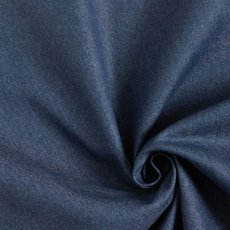 Baumwoll-Denim schwer – marineblau,  image number 1