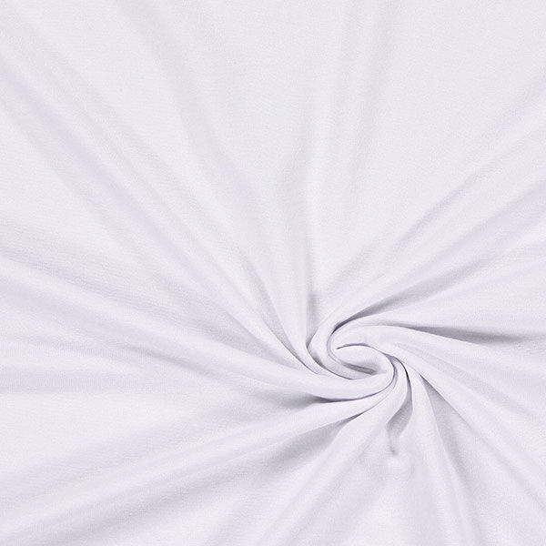 Viskose Jersey Medium – weiss, image number 1