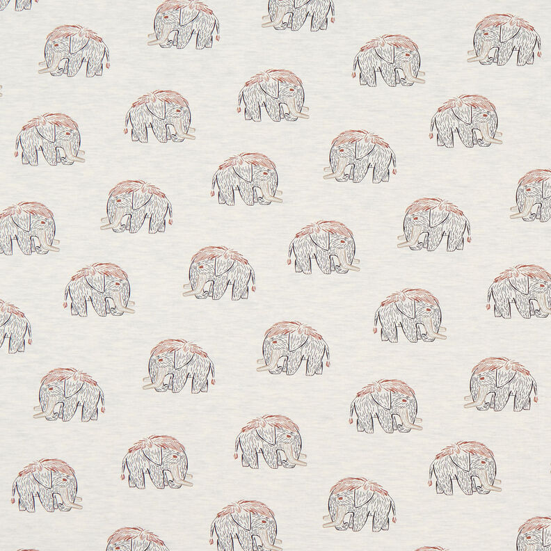 Baumwolljersey Mammuts | by Poppy wollweiss,  image number 1