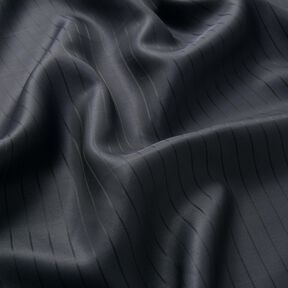 Futterstoff Jacquard Längsstreifen – anthrazit, 