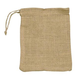 Jutesäckchen 20 x 15 cm - natur, 