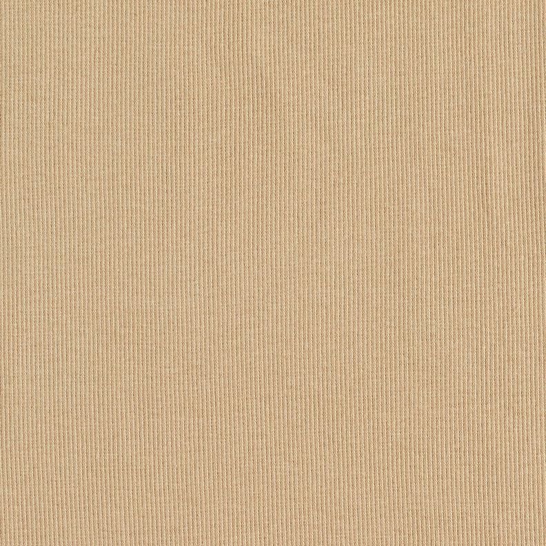2x2 Bündchen Uni – dunkelbeige,  image number 4