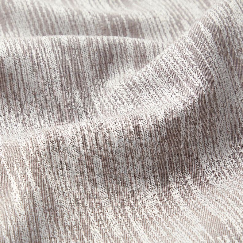Dekostoff Jacquard abstraktes Gewebe recycelt – seidengrau, image number 2
