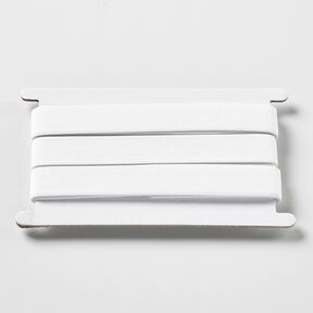 Glattes Gummiband [3 m | 20 mm] – weiss, 