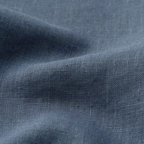 Leichter Leinen-Mix vorgewaschen – blaugrau, 