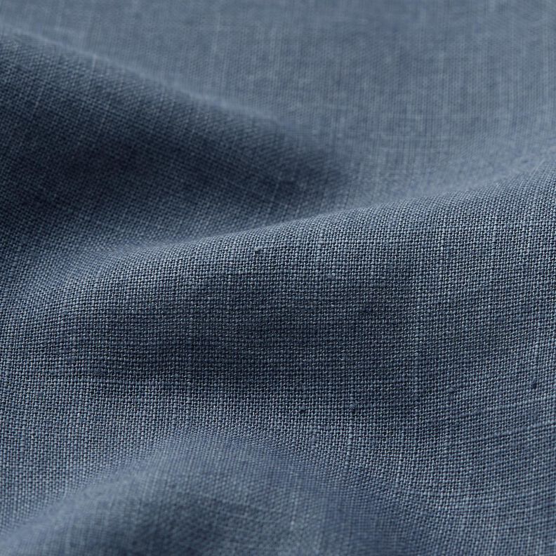 Leichter Leinen-Mix vorgewaschen – blaugrau,  image number 3