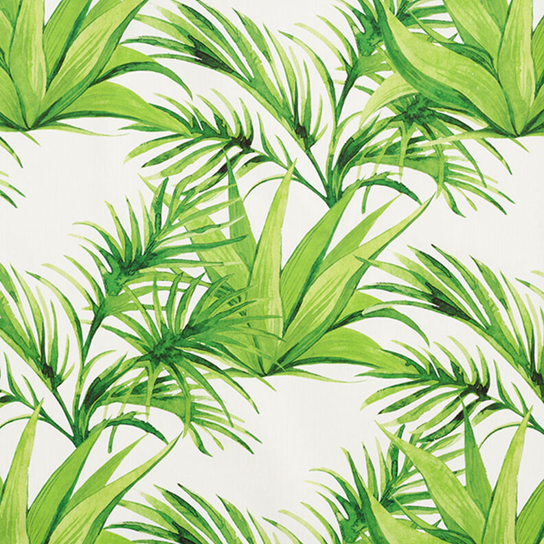 Outdoorstoff Canvas Tropische Blätter – hellgrün,  image number 1