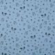 Waffeljersey Waldtiere – stahlblau/schwarz,  thumbnail number 1