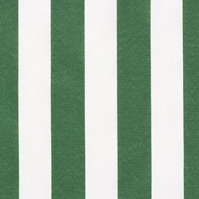 Dekostoff Canvas Streifen – grün/weiss, 