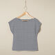 Baumwolljersey schmale Streifen – schwarz/weiss,  thumbnail number 6