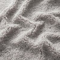 Polsterstoff Teddyfell – hellgrau