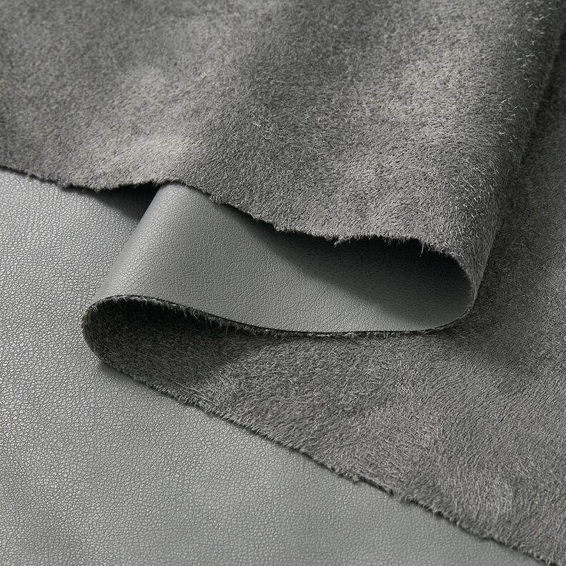 Kunstleder mit Velours Abseite  – grau,  image number 3