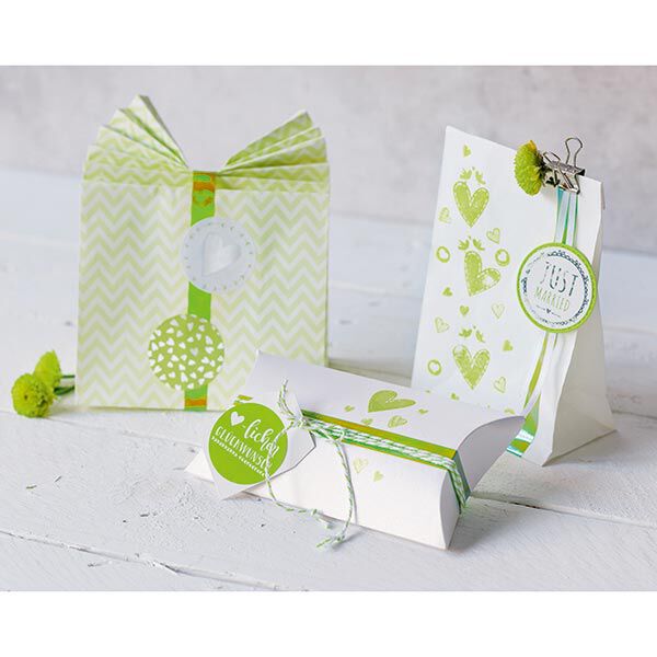 Geschenktüten [ 12 Stück ] – maigrün,  image number 4