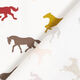GOTS Baumwolljersey Pferde | by Poppy – wollweiss – Muster,  thumbnail number 4