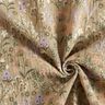 GOTS Musselin/ Doppel-Krinkel Gewebe Frühlingsblumenwiese | Poppy Fabrics – dunkelbeige,  thumbnail number 3