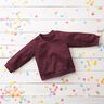 Sweatshirt Glitzer – aubergine,  thumbnail number 7