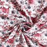 Viskosestoff Margeriten-Meer – weiss/purpur,  thumbnail number 3
