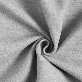 Mantelstoff recyceltes Polyester Melange – hellgrau, 