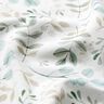 GOTS Baumwolljersey Mini-Aquarellzweige Digitaldruck – weiss/hellmint,  thumbnail number 2