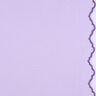Musselin/ Doppel-Krinkel Gewebe beidseitige Bogenkante  | Poppy Fabrics – flieder/rotlila,  thumbnail number 1