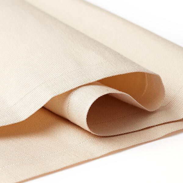 Outdoor Liegestuhlstoff Uni, 44 cm – hellbeige | Reststück 50cm