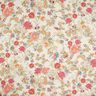 Dekostoff Canvas abstrakte Dahlien – creme/malve,  thumbnail number 1