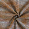 Hosenstoff Streifen – karamell/grau,  thumbnail number 3