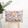 Waffelpiqué Aquarellblumen | Poppy Fabrics – weiss/lavendel,  thumbnail number 6