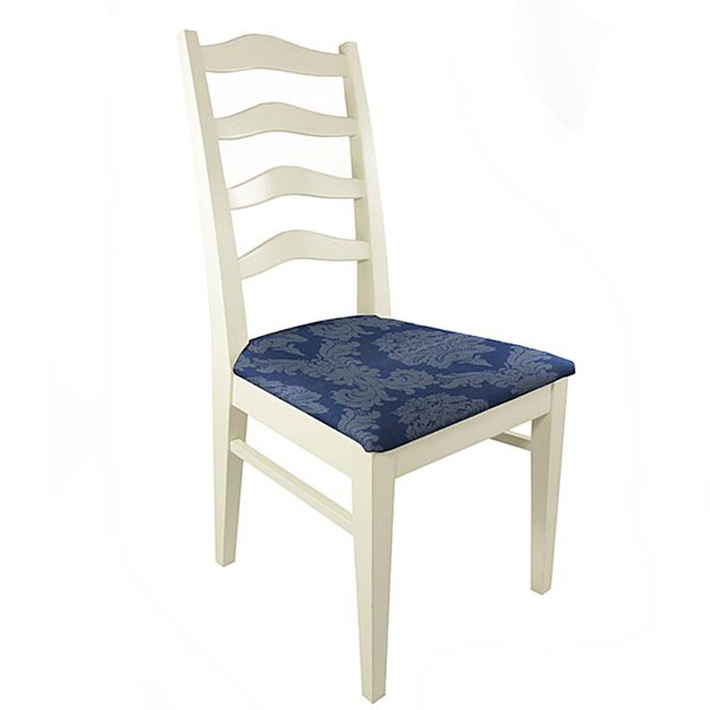 Dekostoff Jacquard Damasco 280 cm – königsblau,  image number 4