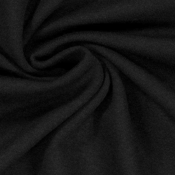 Viskose Jersey Medium – schwarz