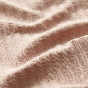 Rippenjersey Einstrickmuster – beige, 