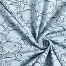 Baumwoll-Mix Jersey Elefantengewusel – silberblau,  thumbnail number 3