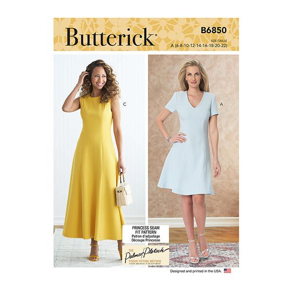 Kleid | Butterick 6850 | 32-48,  image number 1