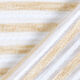 Feinstrick Effektstreifen – weiss/gold,  thumbnail number 4