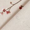 Dekostoff Halbpanama japanische Kirschblüte – natur/burgunder,  thumbnail number 5